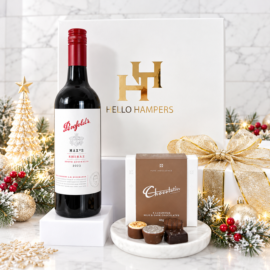 Penfolds Max’s Shiraz & Chocolate Christmas Gift