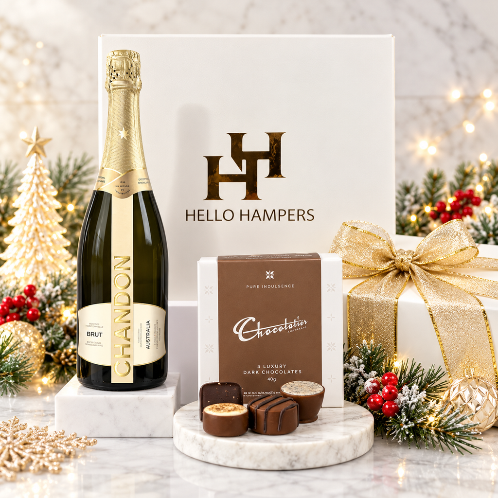 Chandon Brut & Luxury Chocolates Christmas Gift