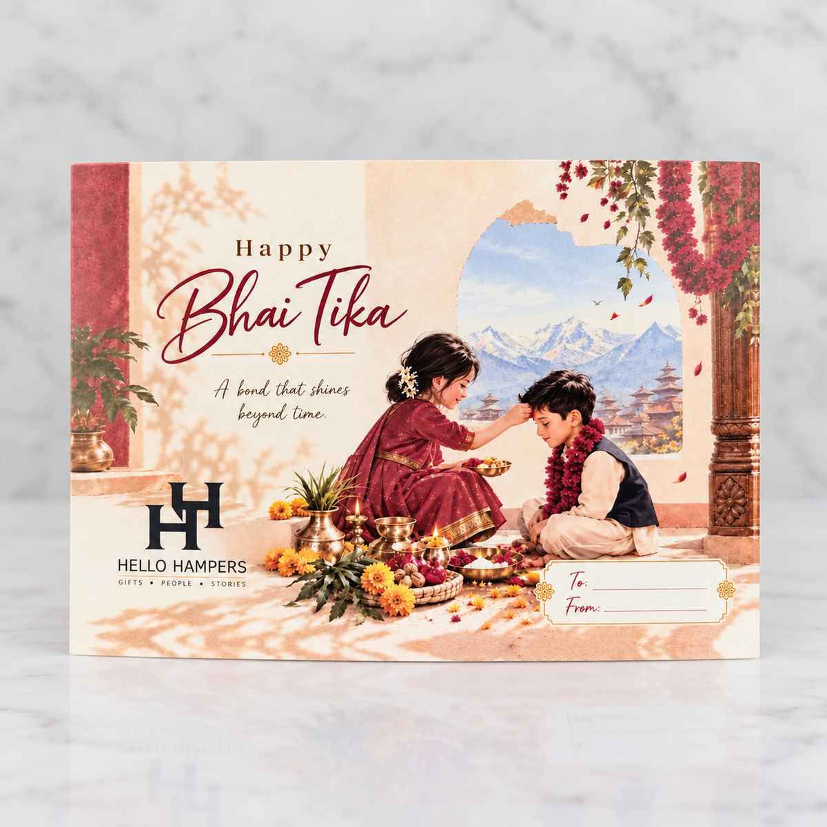 Didi & Bahini Bhai Tika Gift Hamper | Tihar Gift for Sister