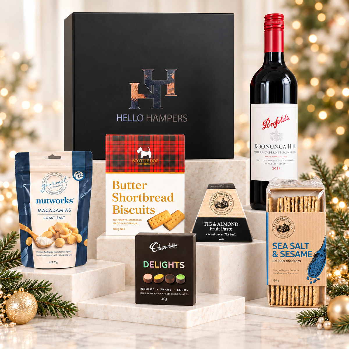Penfolds Koonunga Hill Christmas Wine Hamper