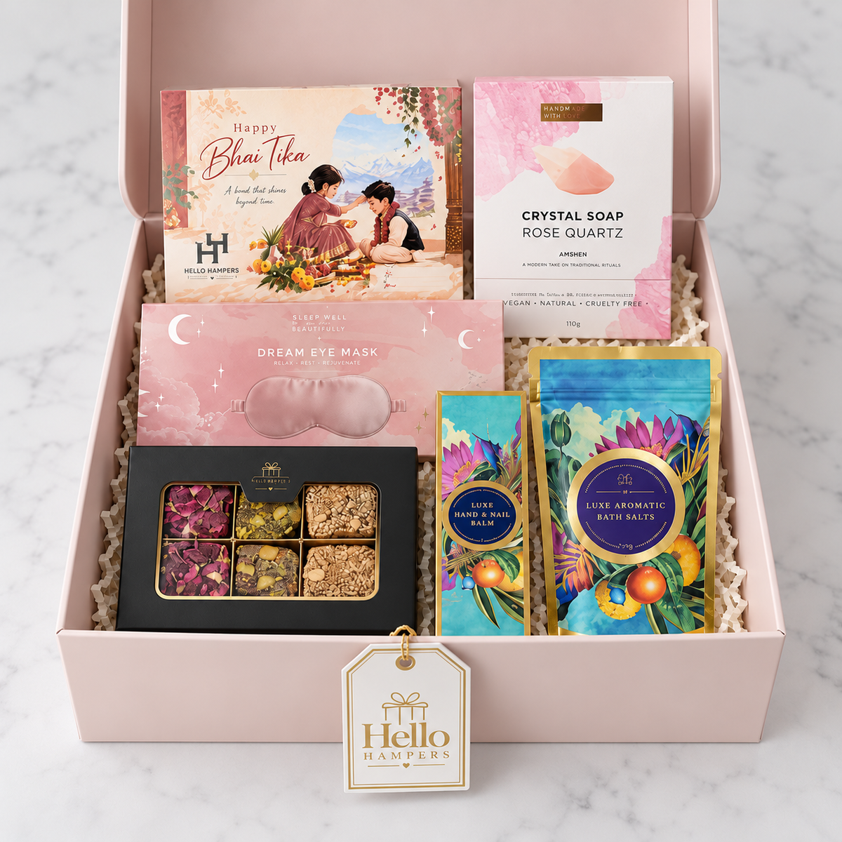 Didi & Bahini Bhai Tika Gift Hamper | Tihar Gift for Sister
