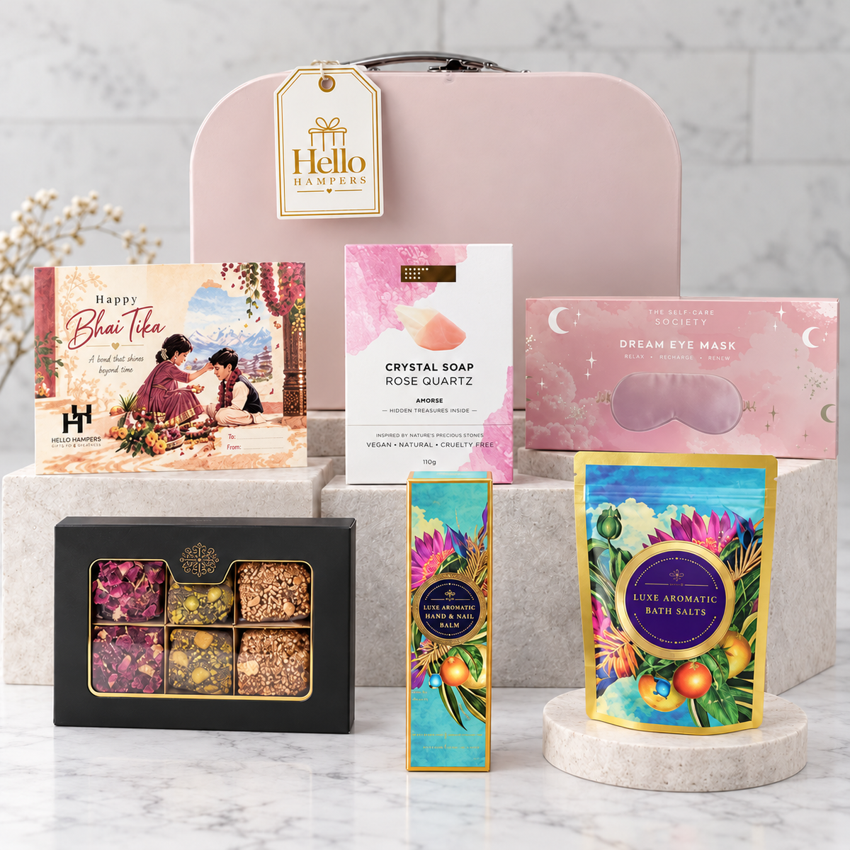 Didi & Bahini Bhai Tika Gift Hamper | Tihar Gift for Sister