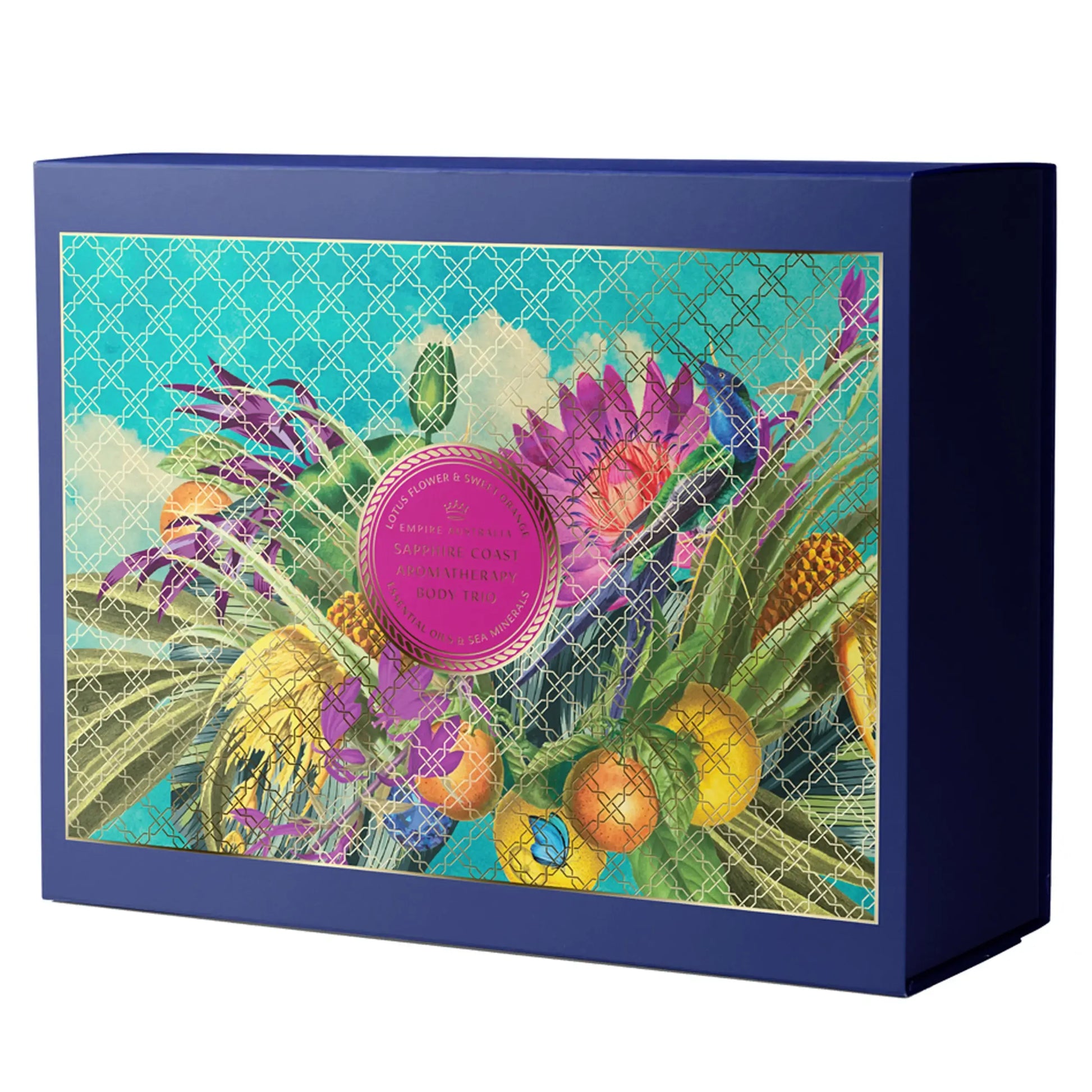 Body Pamper SetSapphire Coast - Lotus Flower & Sweet Orange Body Pamper Set