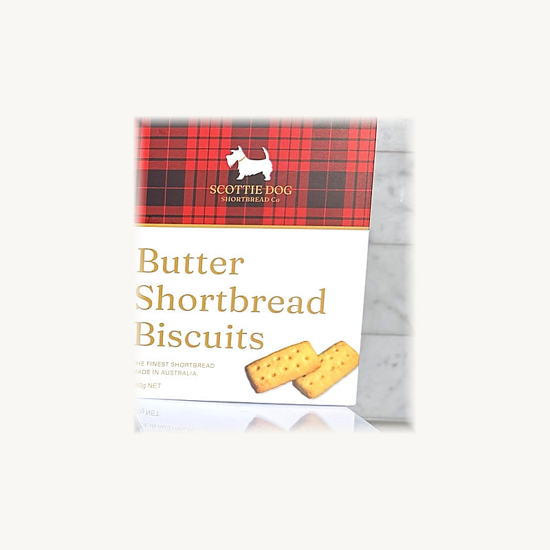 Scottie Dog Butter Shortbread Biscuits 180g retail box
